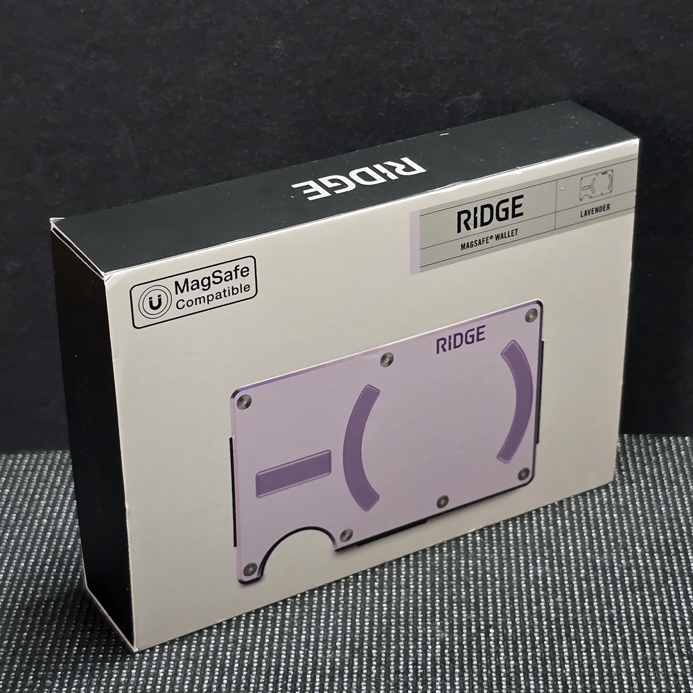 Ridge Wallet - Lavender l Magsafe Compatible - Picture 3 of 13